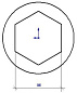 Головка торцевая 1"-WS-48