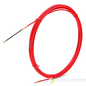 Cтальная протяжка в оболочке из полипропилена со сменными наконечниками STP-4.0/10 (Fortisflex), КВТ  76680